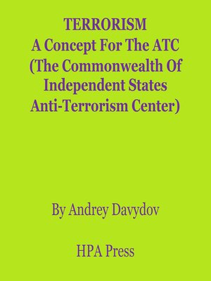 cover image of TERRORISM